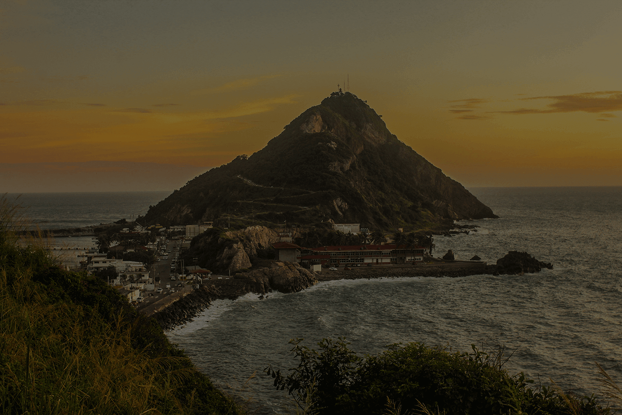 fotografía del faro de Mazatlán